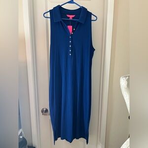 Lilly Pulitzer Royal Blue Sleeveless Dress